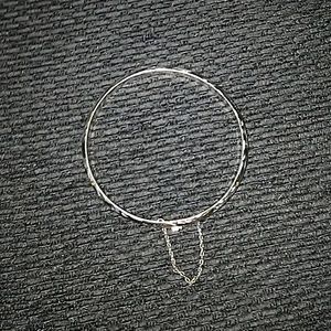 Beautiful SS hinged bracelet